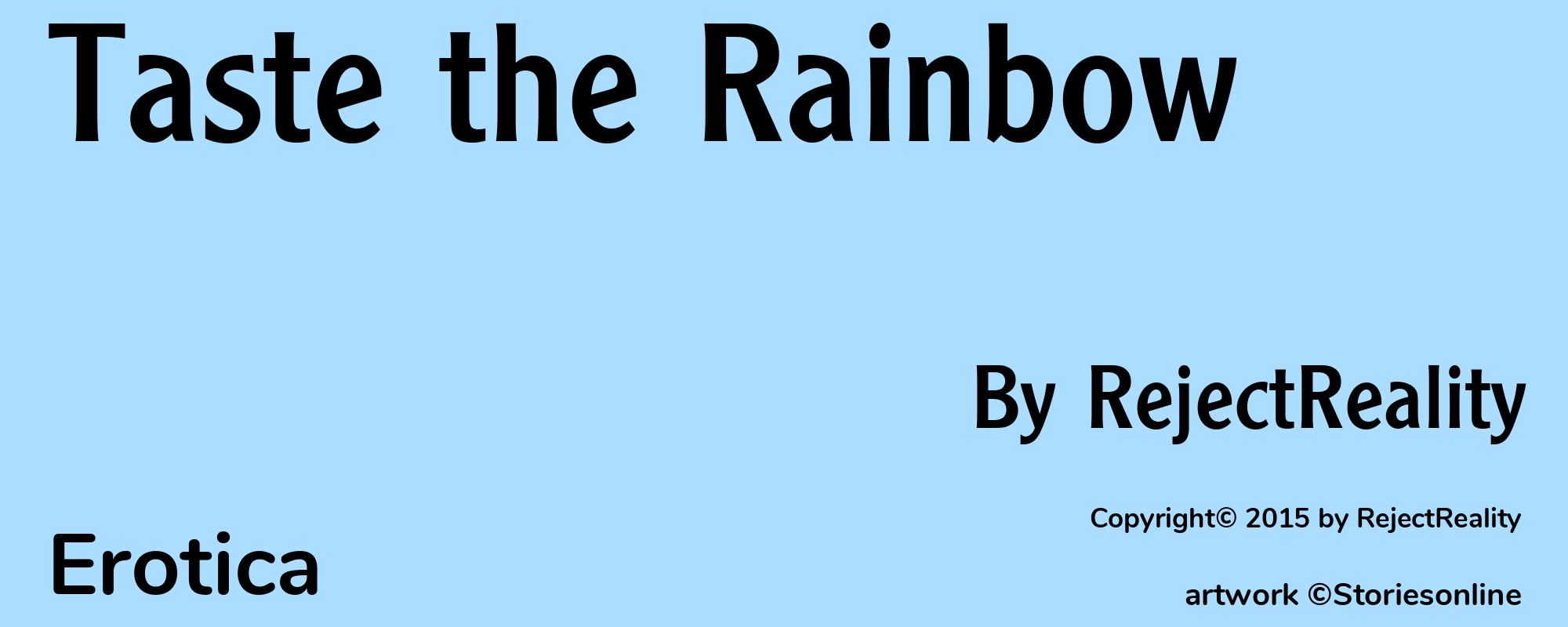 Taste the Rainbow - Cover